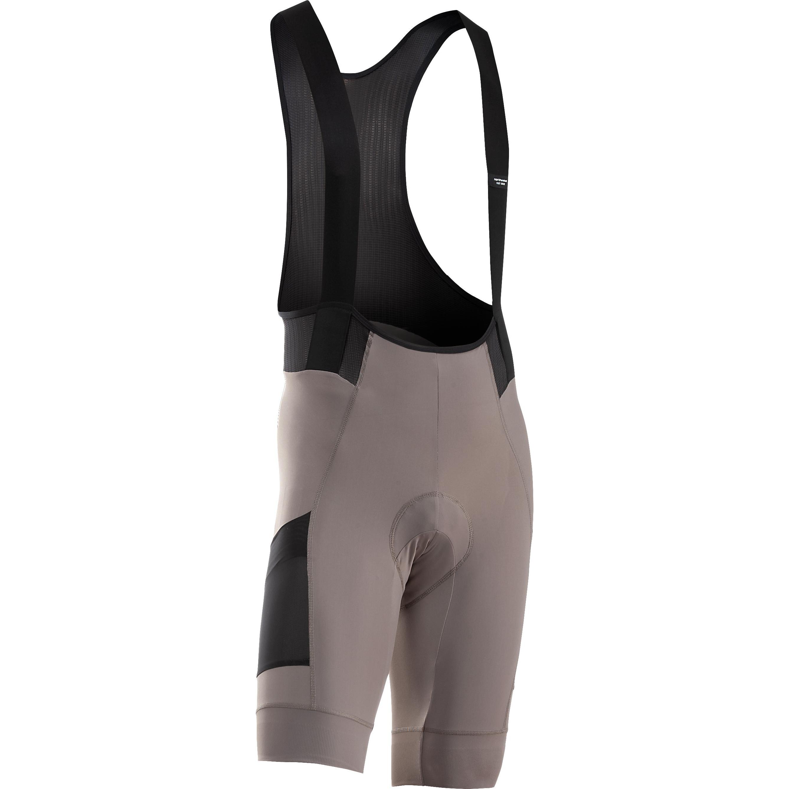 Northwave, Herren, Velohosen, Fast Rock Bibshort (M), Braun, M