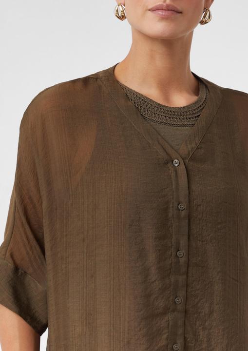 Image du produit Comma Accessories Leicht transparente Bluse aus Viskosemix (M)