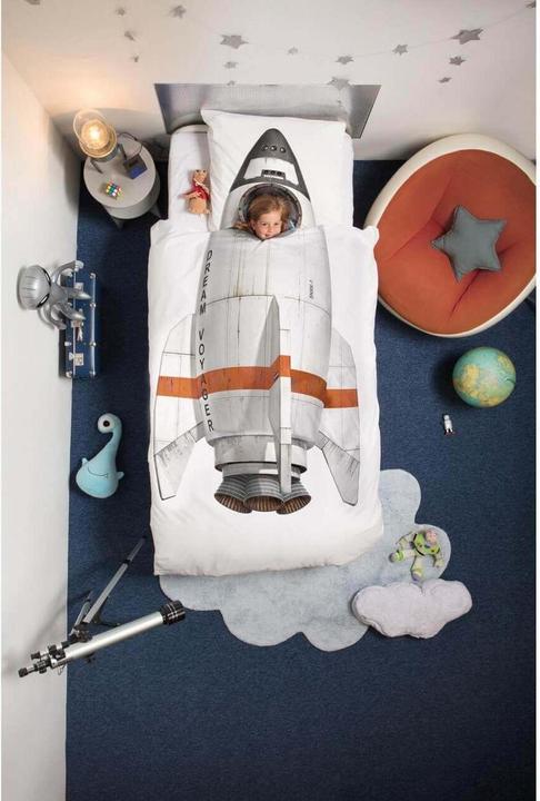 Actual product image Snurk Rocket (160 x 210 cm, 65 x 100 cm)