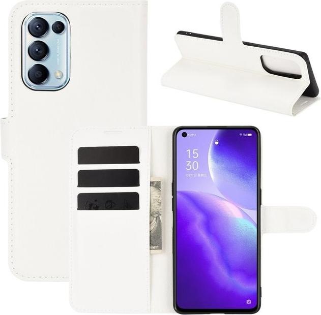 Actual product image MU Classic Litchi Leather Bookcover Series (Oppo Find X3 Lite)