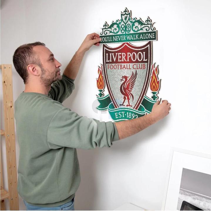 Productafbeelding Iconic Liverpool FC - Logo - Puzzel in Legno Taglia S (150 Pezzi) (150 onderdelen)