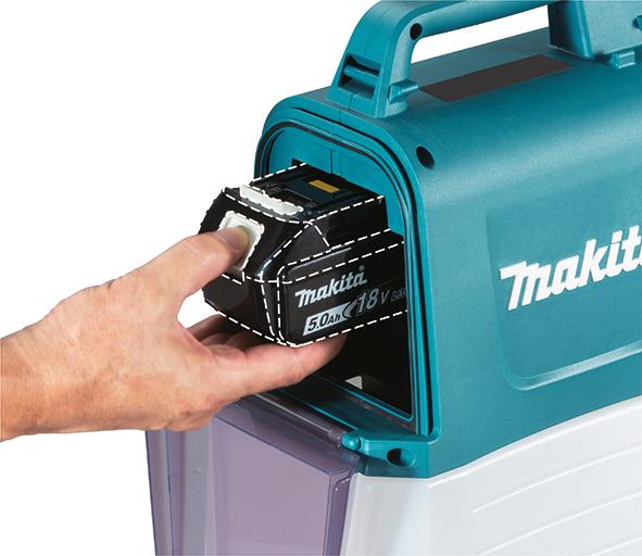 Actual product image Makita DUS054Z Cordless garden sprayer 18V Li-Ion, 5 l. Capacity, 2.1 kg, without batteries and charger. (5 l)