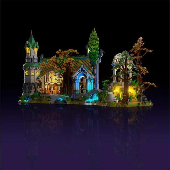 Actual product image Light my bricks LMB 2.0 LEGO® The Lord of the Rings Rivendell #10316 Light Kit