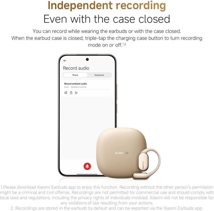 Produktbild Xiaomi OpenWear Stereo Pro (ANC, 8.50 h, Kabellos)