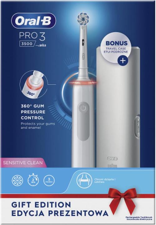 Actual product image Oral-B PRO 3 3500 (Oscillating toothbrush)