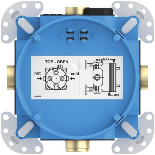 Image du produit Ideal Standard Kit d'encastrement IDS 1 EASY-Box pour bras de douche et de bain. Thermostats individuels