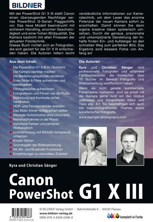 Produktbild Canon PowerShot G1X Mark III - Für bessere Fotos von Anfang an! (Deutsch, Christian Sänger, Kyra Sänger, 2018)