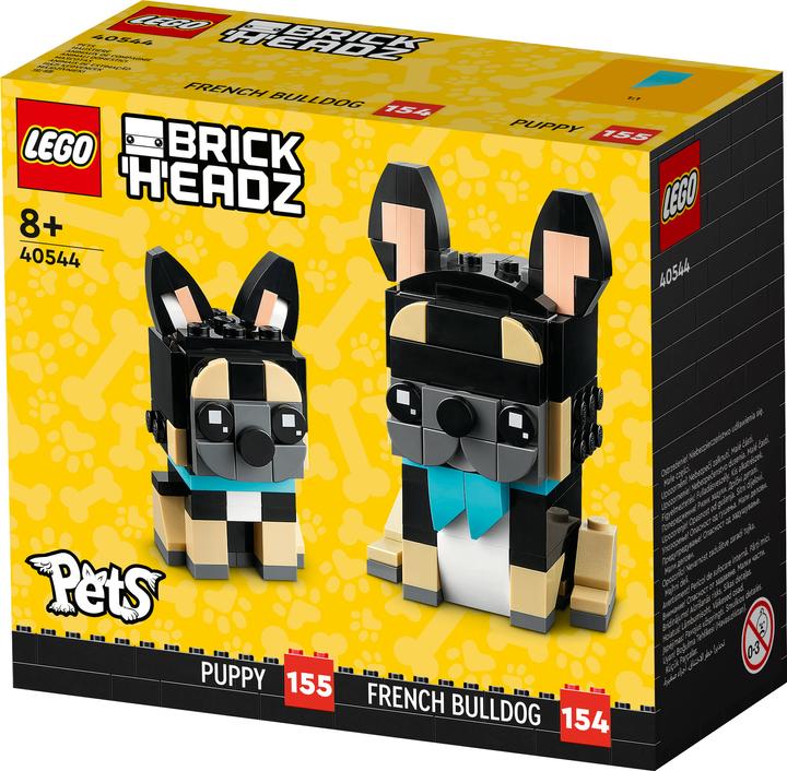 Actual product image LEGO BrickHeadz - Pets French Bulldog (40544, LEGO Brickheadz)