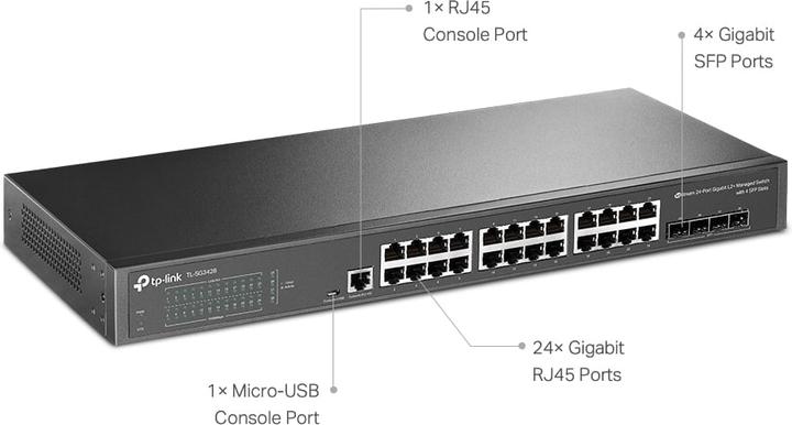 Produktbild TP-Link TL-SG3428 (28 Ports)