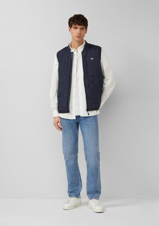 Immagine prodotto s.Oliver Hemd Regular Fit: Leichtes Langarmhemd mit Button-Down-Kragen (M)