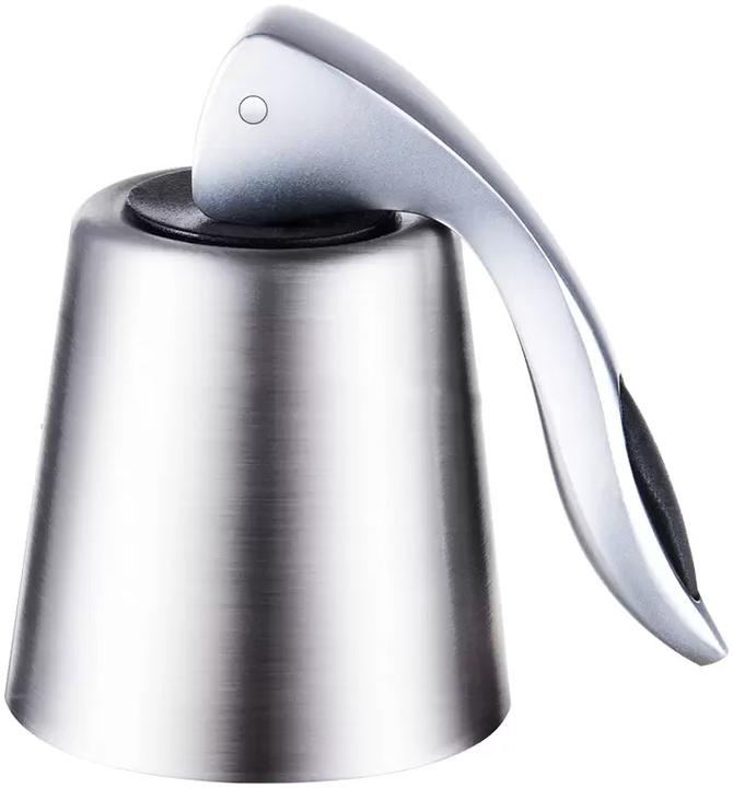 PhoneLook Bouchon universel pour bouteilles de vin en acier inoxydable élégant et de haute qualité