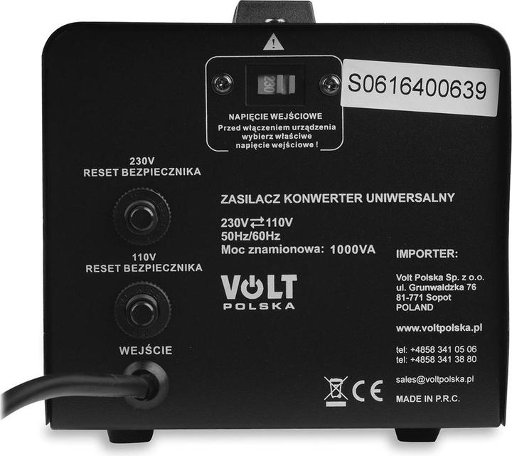 Produktbild No Name Transformator VOLT POLSKA 230V/110V 1000VA
