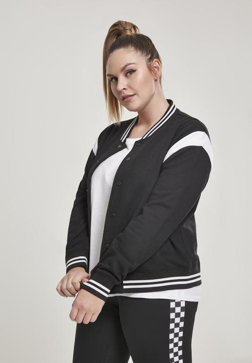 Immagine prodotto Urban Classics Giacca di felpa College Inset da donna (M)