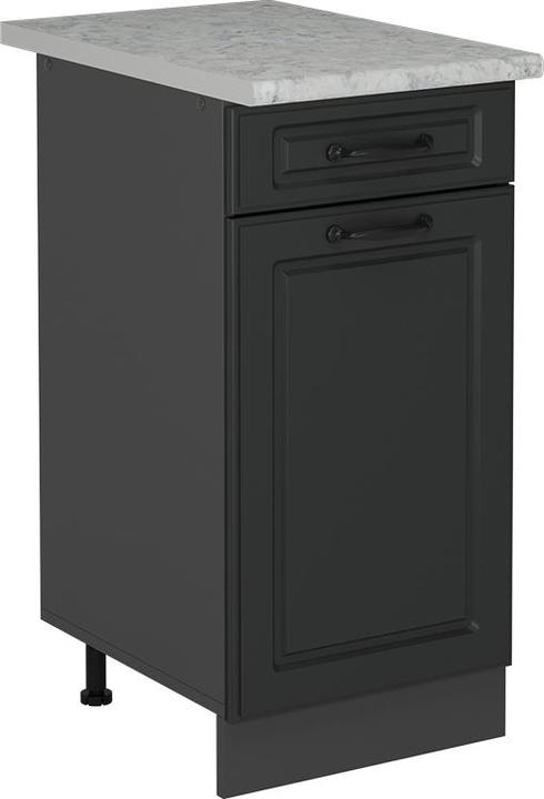 Anthrazit, Anthrazit Landhaus, Marble-Weiss