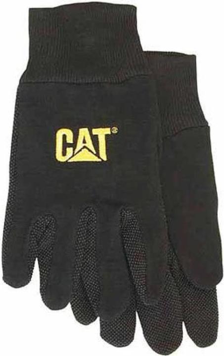 Actual product image Cat 15400 PVC work gloves with micro studs (L)