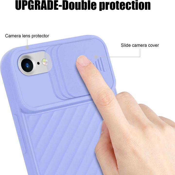 Actual product image Cadorabo TPU cover with camera protection (Apple iPhone 7, Apple iPhone SE (2nd Gen))