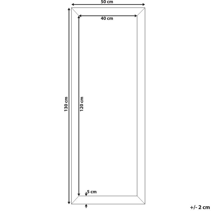 Immagine prodotto Beliani Ajaccio (50 x 130 cm)