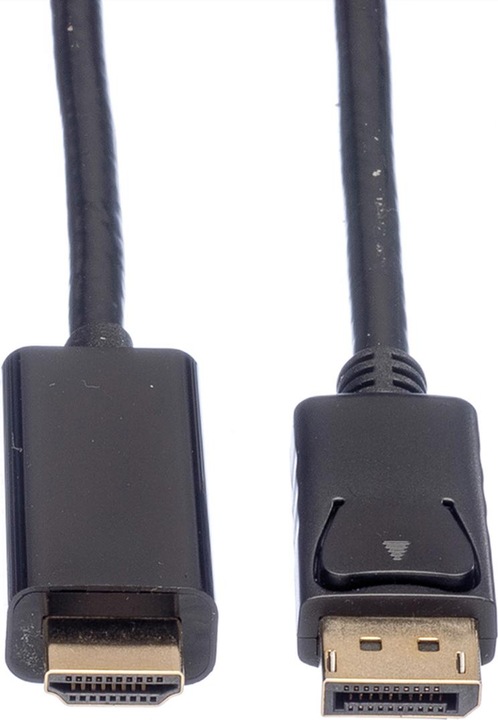 Actual product image Roline DisplayPort — HDMI (Typ A) (2 m, DisplayPort, HDMI)