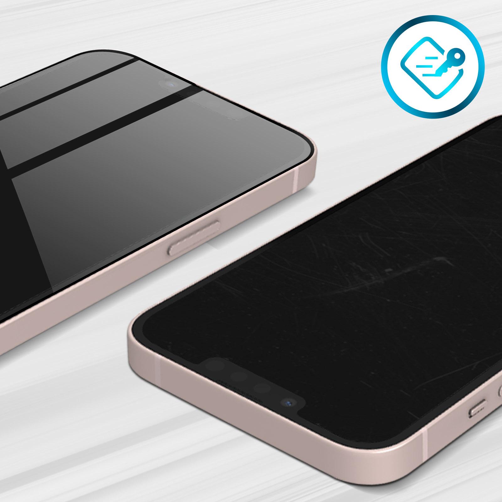 Thumbnail - Avizar Displayschutzfolie, Case friendly Schutz (1 Stück, Apple iPhone 13 mini), Smartphone Schutzfolie, Schwarz