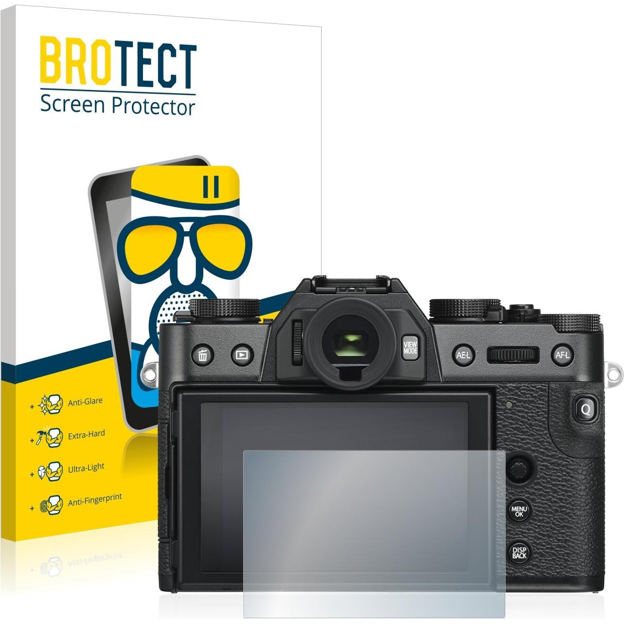 BROTECT Schutzglas Schutzfolie Glas Folie Displayschutz matt (Displayschutz, X-T30), Kameraschutz