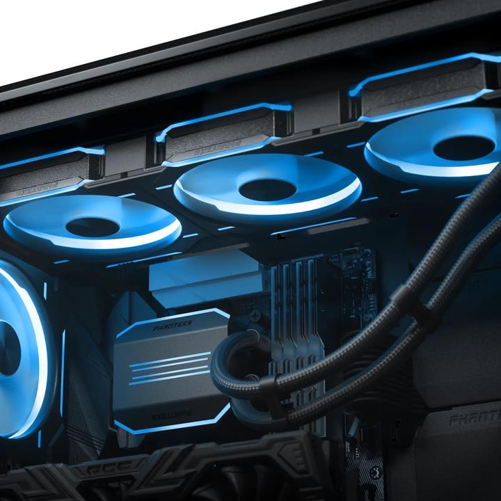 Produktbild Phanteks Glacier One 420D30 X2 DRGB AiO Wasserkühlung - 420mm, schwarz