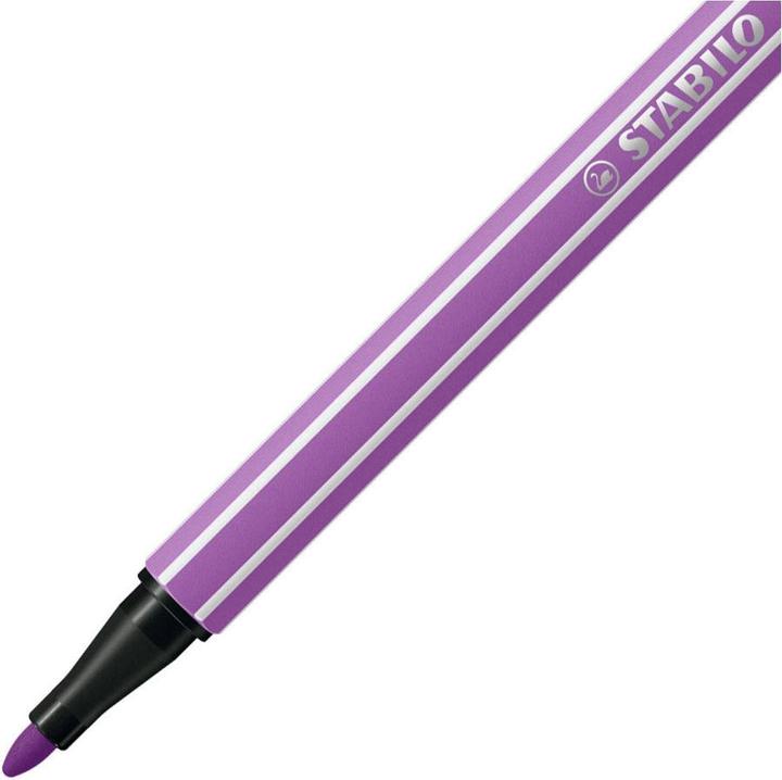 Image du produit STABILO Stylo feutre Premium - Pen 68 - Pack de 10 - prune (Prune lilas, 1 x)