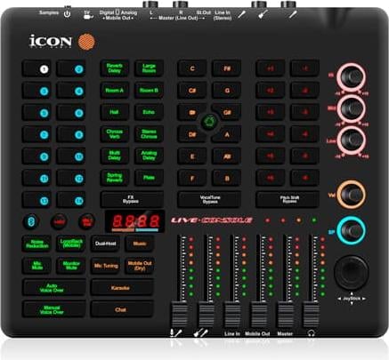 Produktbild Icon Live Console (NEW) Live Steaming Audio Processing (USB)