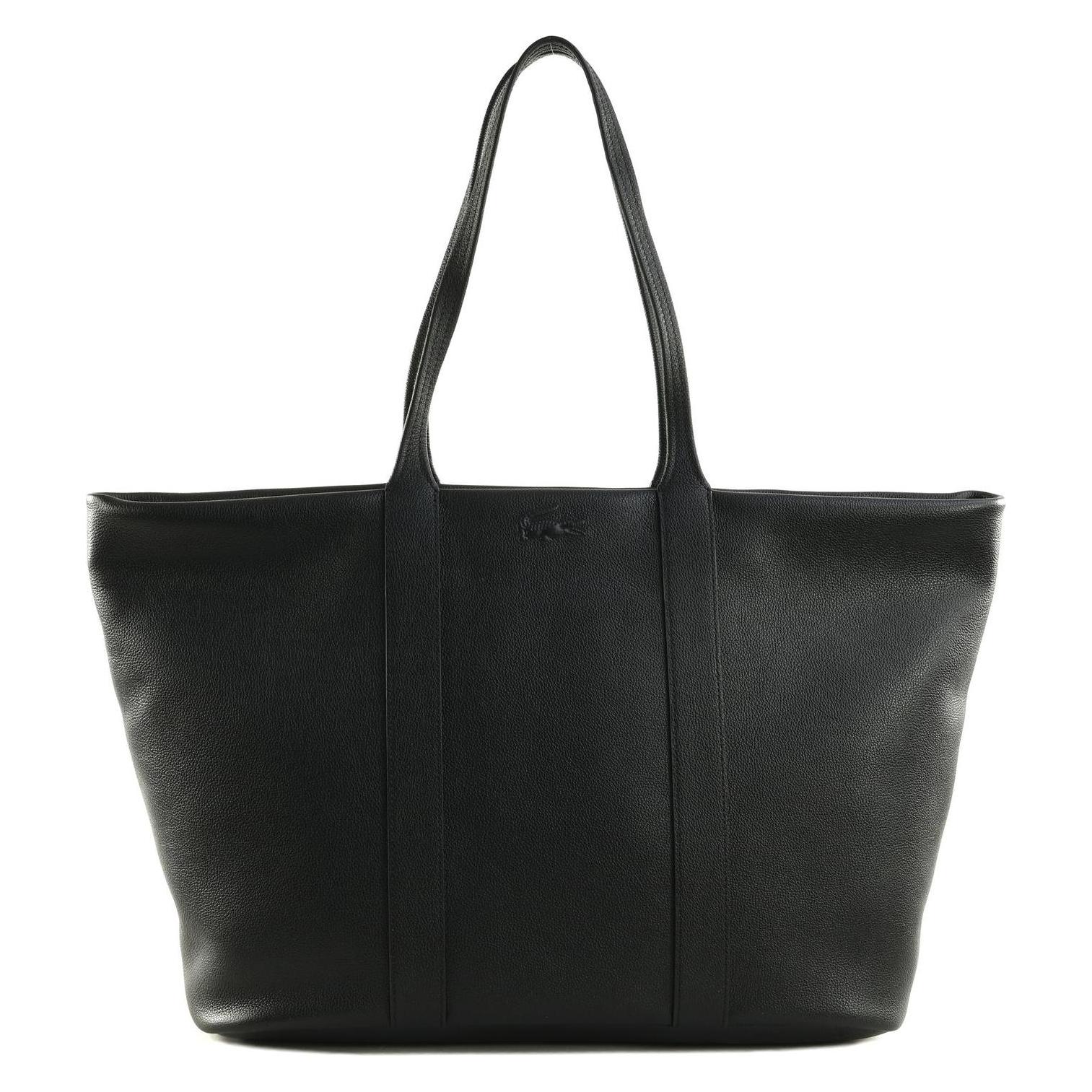 Lacoste, Damen, Tasche, Shopping Bag, Schwarz