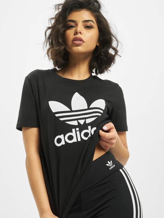 Actual product image Adidas Koszulka damska Trefoil Tee W czarna FM3311 34 (34)