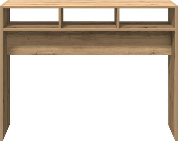 Produktbild VidaXL Konsolentisch Artisan-Eiche 105x30x80 cm Holzwerkstoff Sofatisch (105 x 30 x 80 cm)
