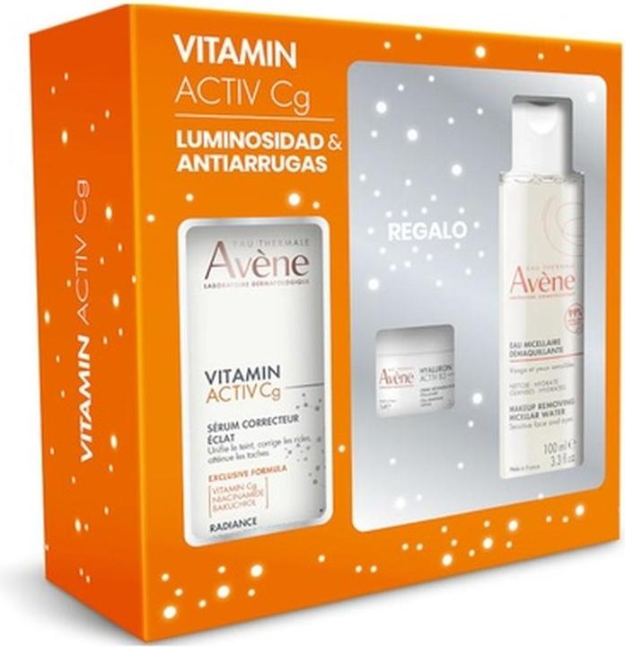 Avène Avene Pack Vitamin Activ Cg Serum 30ml, Hyaluron Activ B3 Cream 7ml, Acqua Micellare 100ml (100 ml)