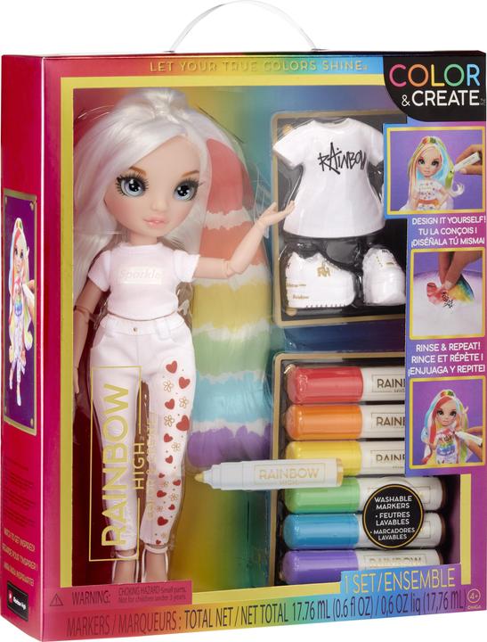 Produktbild MGA Rainbow High Color & Create Asst