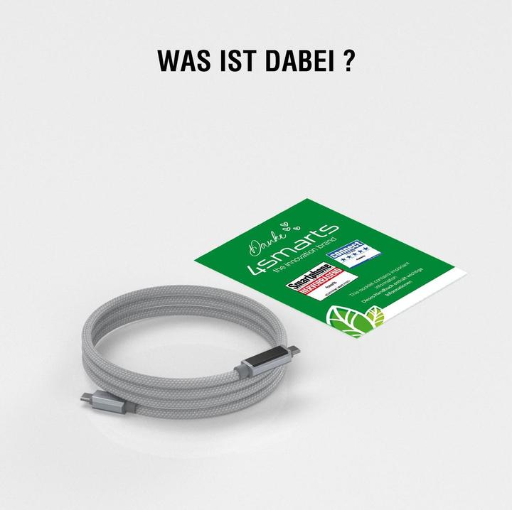 Image du produit 4smarts Kabel DigitCord (1.50 m, USB 2.0, 100 W)