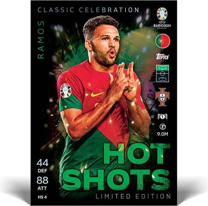 Actual product image Topps Euro 2024 Mega Tin (English, German, French, Italian, Swiss German, Booster Pack)
