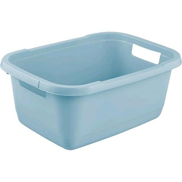 keeeper, Wäschekorb, W„schewanne "aenna", Breite: 550 mm, nordic-blue (32 l)