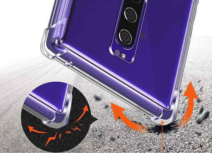 Image du produit Screenguard Sony Xperia 1 Housse Crystal Soft Airbag Bumper (Sony Xperia 1)