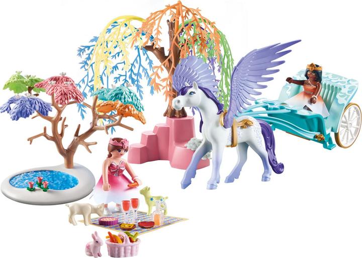 Produktbild Playmobil Magic Picknick mit Pegasus-Kutsche (71246, Playmobil Magic)