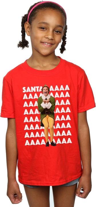 Produktbild Elf Buddy Santa Scream TShirt Mädchen (152, 158)