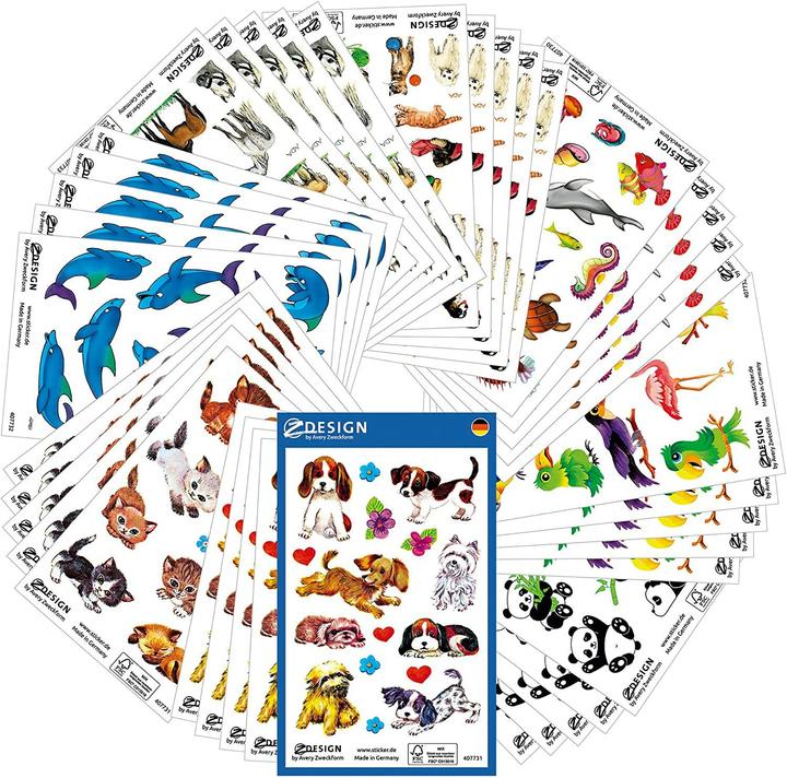 Actual product image Avery Assortment stickers