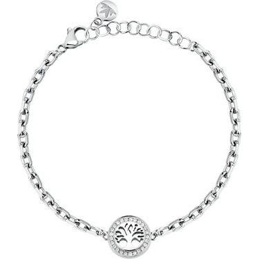 Morellato, Armschmuck, Stylish Steel Bracelet Tree Of Life Talismani Saqe44