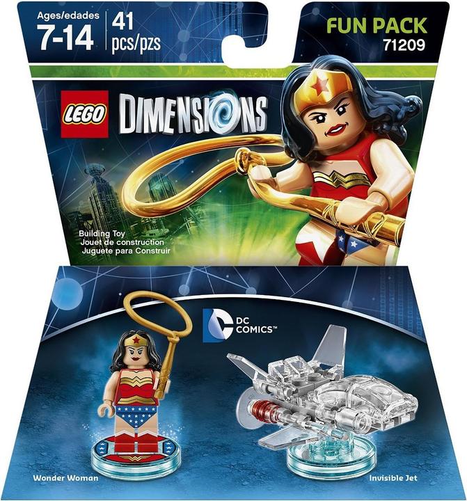 Actual product image LEGO Wonder Woman Fun Pack (71209, LEGO DC, LEGO Dimensions)