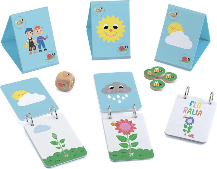 Djeco Floralia (Tedesco, Francese, Italiano, Inglese)