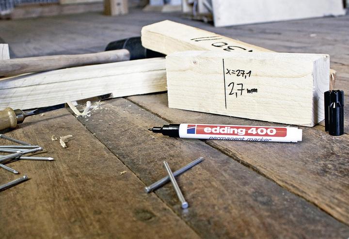 Produktbild Edding 400 (Schwarz, 1 mm, 1 x)