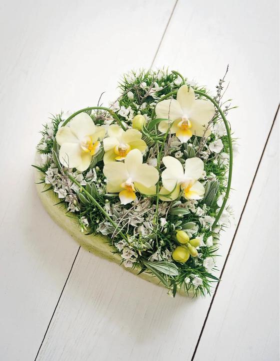 Immagine prodotto Opiflor Steckschaumherz Forever 28 cm x 32 cm x 5 cm