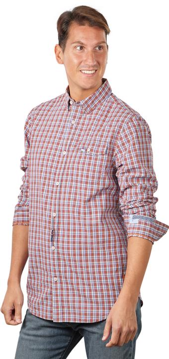 Produktbild Scotch & Soda Check Mix Shirt Long Sleeve White/Multi (S)