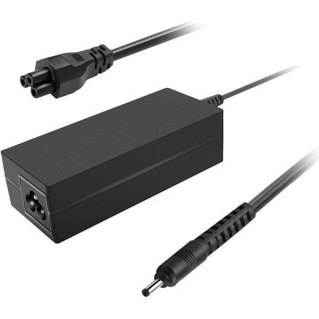 CoreParts Power Adapter for Samsung (65 W), Notebook Netzteil, Schwarz