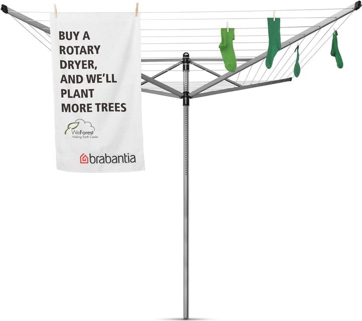 Actual product image Brabantia Rotary dryer Lift-O-Matic 50 m (50 m)