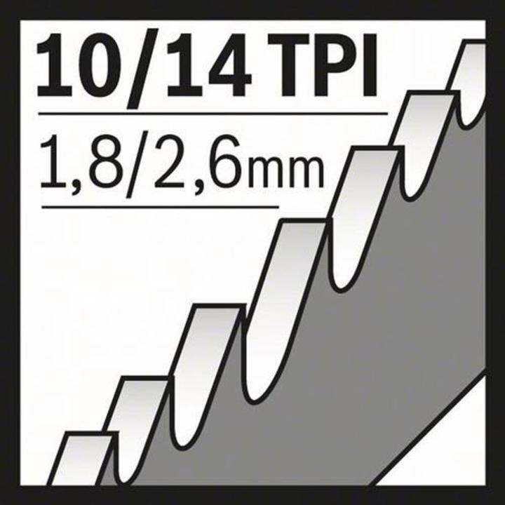 Actual product image Bosch Professional Zubehör PRO Metal Demolition S1125VF blade, 1.25 x 19 x 225 mm, 5 pcs.