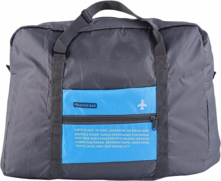 Produktbild JTI Faltbare Reisetasche mit Aufbewahrungstasche - Blau