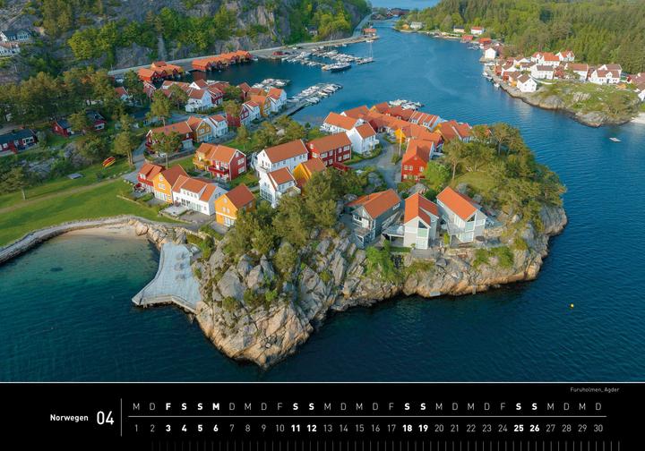 Immagine prodotto Calendario Premium Norvegia 2026 (50 x 35 cm)